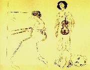 Edvard Munch violinkonsert painting